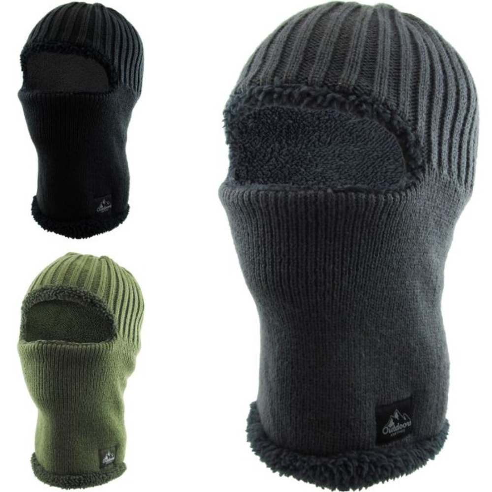 One Hole Mask Sherpa Fleece Lined
